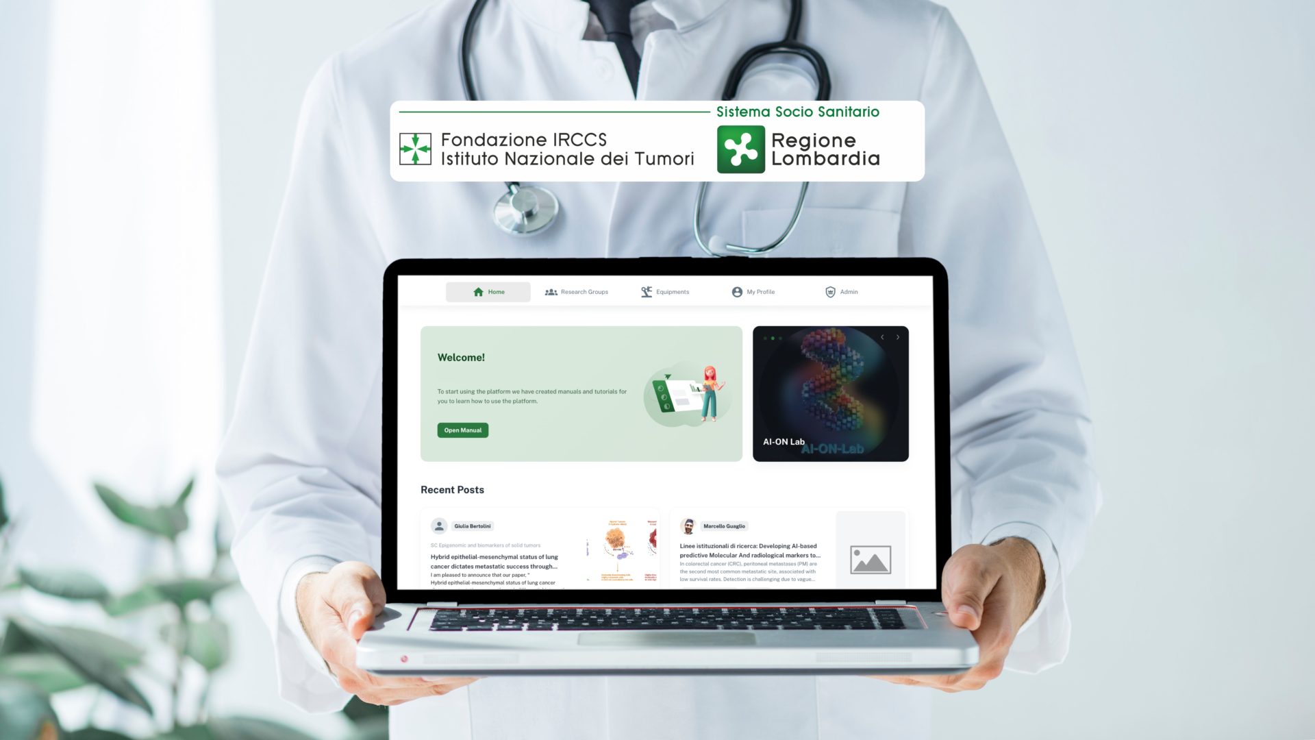 Mockup website Interaction